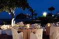 Il ristorante romantico sulle terrazze panoramiche dell'hotel.