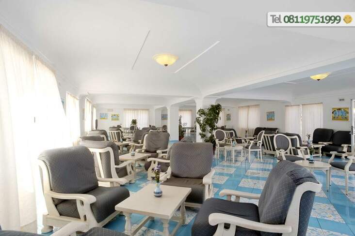 I salottini all'interno della struttura.